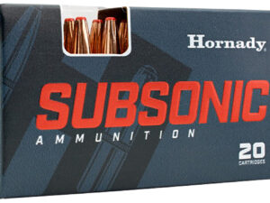 Hornady 82272   338ARC 307gr Sub X 20 Per Box/10 Case