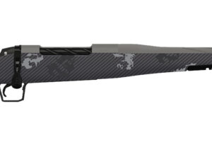 Fierce Firearms TWROG300WIN20GP Twisted Rogue 300 Win 20" Tungsten Cerakote Fluted Threaded Barrel, Drilled & Tapped Steel Receiver, LR Negative Comb Phantom Camo Carbon Fiber Stock