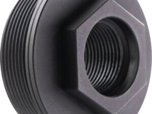 CMMG 11DB016 Zeroed HUB Mount Fits 5/8"x24 Stainless Steel Black