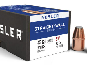 Nosler 38068 Straight Wall  458Cal 300gr Power Point 50CT