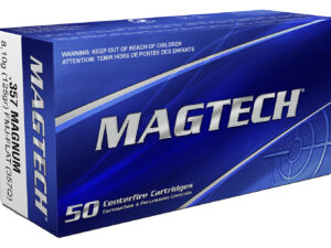 Magtech 357Q Range/Training  357Mag 125gr Full Metal Jacket Flat Point 50 Per Box/20 Case