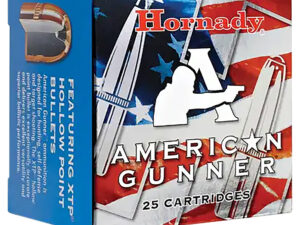 Hornady 90324 American Gunner  38Special 125gr Hornady XTP Hollow Point 25 Per Box/10 Case