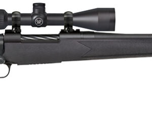 Mossberg 27933 Patriot  308 Win Caliber with 5+1 Capacity, 22" Fluted Barrel, Matte Blued Metal Finish & Black Synthetic Stock Right Hand (Full Size) Includes Vortex Crossfire II 3-6x40mm Scope