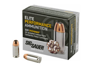 SIG AMMO 40SW 180GR JHP 20/200