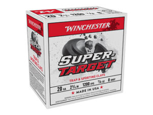 WIN SUPERTRGT 20GA 2.75" #8 25/250