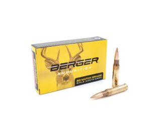 Berger 308 Winchester 185gr Classic Hunter Match Grade Ammunition 20/rd