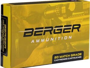 Berger Hybrid Target Rifle Ammunition 300 Norma Mag 245gr JHP 2803 fps 20/ct