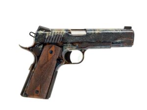 Standard Mfg 1911 Handgun 45 ACP 8rd Magazine 5" Barrel Case Colored with Factory #1 Engraving