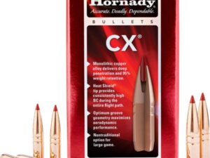 Hornady CX Rifle Bullets 338 cal .338" 24 gr CX (338 Lapua Mag) 50/ct