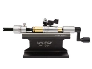 Wilson Stainless Case Trimmer Kit with Micro-Adjust Stop .50 Cal wtih 50 BMG Case Holder