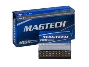 Magtech Large Pistol Primer (2½) -1000/ct