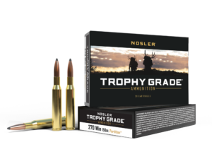 Nosler Trophy Grade Rifle Ammunition .270 Win 150 gr PSP 2800 fps 20/ct