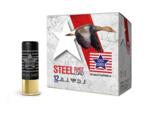 PPU Stars & Stripes Steel Shotshell 12ga 3''  1-1/8 oz 1500 fps #3 25/ct