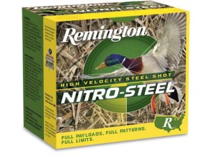 Remington Nitro-Steel Hi-Velocity Magnum Load Shotshell 16 ga 2-3/4" 15/16 oz #2 1300 fps 25/ct