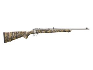 Ruger 77/357 Rifle .357 Mag 5rd Capacity 18.50" Stainless Steel Barrel Desolve Bare Reduced Camo Synthetic Stock