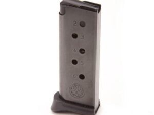 Ruger Handgun Magazine for LCP Black .380 Auto 6/rd 2/pk