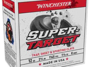 Winchester Super-Target Shotshells 12 ga 2-3/4" 1-1/8 oz #8 25/ct