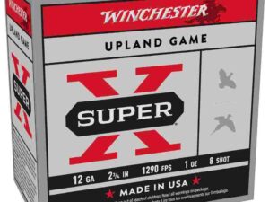 Winchester Super-X Game Shotshells 12 ga 2-3/4" 1 oz 1290 fps #8 25/ct