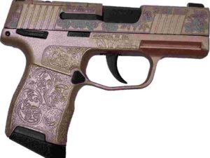 Sig Sauer "Gun & Roses" P365 Optic Ready Handgun 9mm Luger 10rd Magazines(2) 3.1" Barrel X-RAY 3 Sights Manual Safety