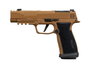 Sig Sauer P365-XFive DH3 Handgun 9mm Luger 21(2) & 17(1)rd Magazines 3.7" Barrel Coyote Finish AXG Grip Xray Sights
