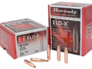 Hornady 3076 ELD-X  30 Cal .308 200 gr Extremely Low Drag eXpanding 100 Per Box/ 15 Case