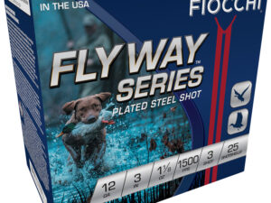 Fiocchi 123ST3 Flyway  12Gauge 3" 1 1/8oz 3Shot 25 Per Box/10 Case