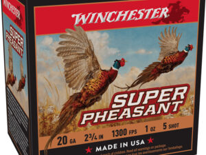Winchester Ammo X20PH5 Super Pheasant Magnum High Brass 20Gauge 2.75" 5Shot 25 Per Box/10 Case
