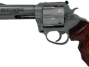 Charter Arms 73546 Professional VI Extra Large, 357 Mag 6 Shot 4.20" Matte Stainless Steel Barrel, Cylinder & Frame w/Wood Grip, Exposed Hammer