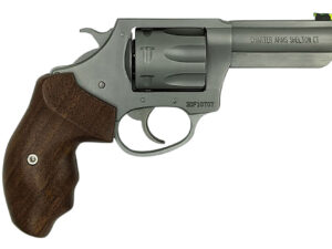 Charter Arms 73230 Professional IV Large 32 H&R Mag, 7 Shot 3" Matte Stainless Steel Barrel & Cylinder, Anodized Aluminum Frame w/Finger Grooved Wood Grip