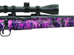 Mossberg 28144 Patriot Super Bantam Youth 7mm-08 Rem 5+1 20" Matte Blued Fluted Barrel, Matte Blued Steel Receiver, Muddy Girl Wild Synthetic Stock, Right Hand Includes 3-9x40mm Duplex Scope