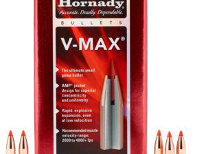 Hornady 22415 V-Max  6mm .243 65 gr V Max 100 Per Box/ 40 Case