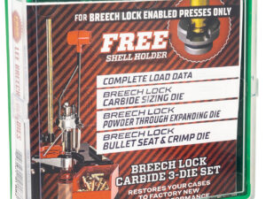 Lee Precision 91882 Breech Lock Carbide 3-Die Set 9mm Luger