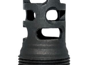 Yankee Hill 4405MB28 sRx Q.D. Muzzle Brake Long Black Phosphate Steel with 1/2"-28 tpi, 9mm, 2.30" OAL & 9.375" Diameter for sRx Adapters