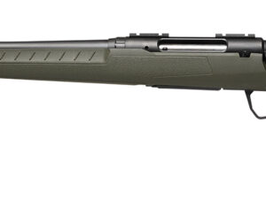 Savage Arms 32080 Axis 2  270 Win 4+1 22" Matte Black Sporter Barrel, Matte Black Drilled & Tapped Steel Receiver, Fixed Green Synthetic Stock, Left Hand