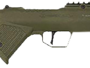 Desert Tech TRKRF2218GRN  Trek-22 Green Compact 22 LR 18" Free Floating Steel Barrel, Picatinny Rail Receiver, M-LOK Handguards, Fixed Polymer Stock, Suppressor Ready