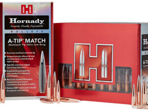 Hornady 2562   25Cal .257 138gr A-Tip Match 100 Per Box/10 Case