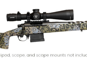 Horizon Firearms RF006P221816T12 Vandal X 22 Creedmoor 18" Black Fluted Threaded Barrel, Drilled & Tapped Receiver, Iota EKO X Carbon Fiber Stock