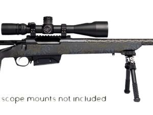 Iota Outdoors RF019C212216C20 Vandal Carbon II 300 Win Mag 22" Black Fluted Barrel, Black Drilled & Tapped Receiver, Black Iota EKO X Carbon Fiber Stock