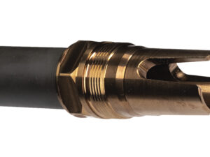 Q LLC ACCFH3/4-24 Flash Hider  7.62 Steel 3/4"x24 Threads 2.13" OAL