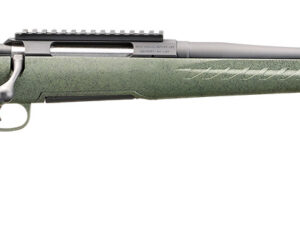 Glenfield 52006 Model A  Full Size 350 Legend 5+1 20" Matte Black Threaded Barrel, Matte Black Alloy Steel Receiver w/Picatinny Rail, Moss Green Splatter Fixed Synthetic Stock, Thread Protector