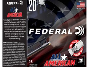Federal FAA208   20Gauge 2.50" 7/8oz 8Shot 25 Per Box/10 Case