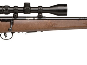 Savage Arms 96222 93R17 GVXP Full Size 17 HMR 5+1 21" Matte Blued Carbon Steel Barrel, Matte Blued Steel Receiver, Satin Hardwood Wood Stock, Factory Mounted & Boresighted 3-9x40mm Scope, Right Hand