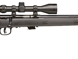 Savage Arms 29200 Mark II FVXP Full Size 22 LR 5+1 21" Matte Blued Button-Rifled Barrel, Drilled & Tapped Matte Blued Steel Receiver, Matte Black Fixed Synthetic Stock, 3-9x40mm Duplex Scope