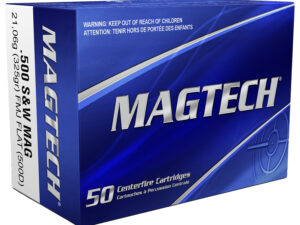 Magtech 500D Range/Training  500S&WMag 325gr Full Metal Jacket Flat Nose 20 Per Box/25 Case