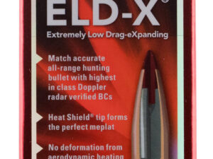Hornady 25418 ELD-X  25 Cal .257 110 gr Extremely Low Drag eXpanding 100 Per Box/ 25 Case