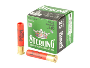 STERLING BIG GAME 410 SLUG 25/500