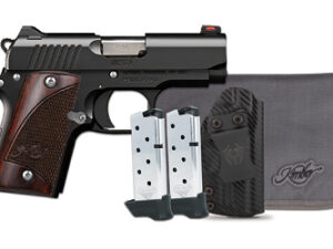 KIMBER MICRO9 9MM 7RD BLK/RSWD BNDL