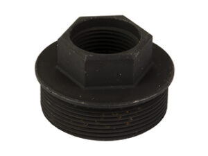 YHM 5/8"-24 CRBNE ADPTR SDWNR M2 BLK