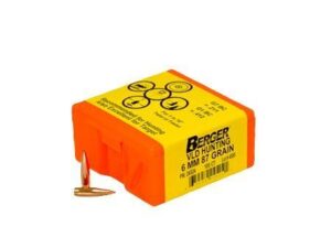 Berger Match Grade Hunting Bullets 6mm .243" 87 gr VLD Hunter 100/rd