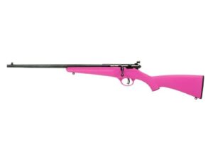Savage Arms Rascal Left Hand Rifle 22LR Single Shot 16.13" Barrel Pink